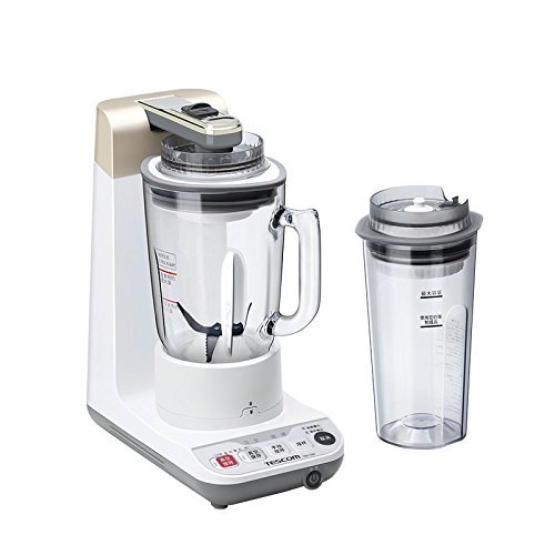 テスコム 真空ミキサー フードプロセッサー TMV1500 Amazon | TESCOM vacuum mixer (780ml) TMV1500-N Gold [並行