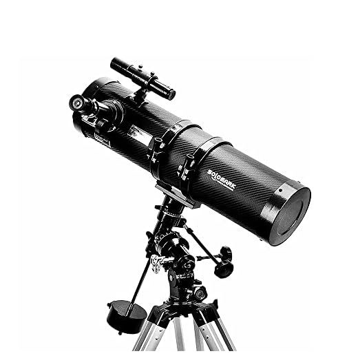 Telescópio Refletor Newtoniano com lente 130mm com acessórios e adaptador para SmartPhone