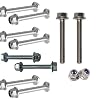 19M7834 14M7397 Shear Bolt Set for John Deere Equipment Screw and Lock Nut,10PCS Auger Shear Bolt and Lock Nut Kit