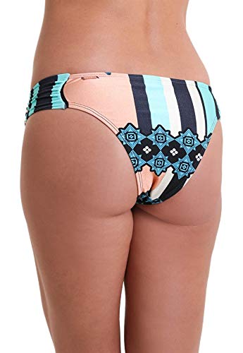 Calcinha Biquíni Avulso Borboleta Tulum - Estampa Azul Tulum - P