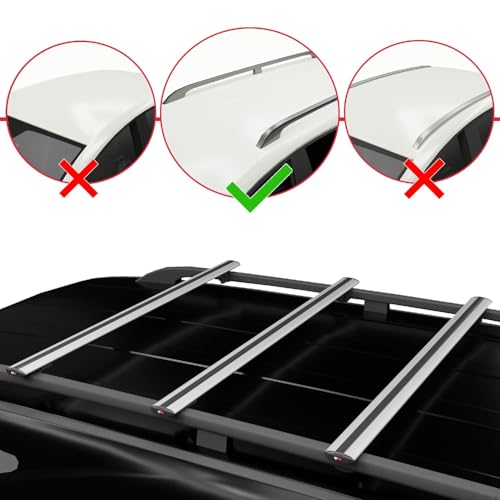 Barres de toit pour Renault Clio 4 ST 13-20 en aluminium gris MDAK - 2