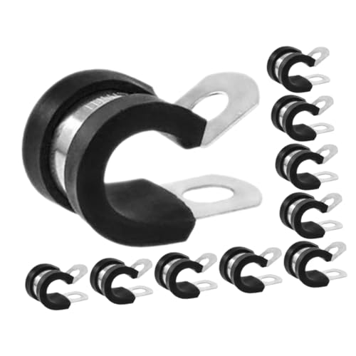 Angoily 12pcs Pipe Repair Clamp Heavy Duty Hose Clamp Tube for Home Industrial Use