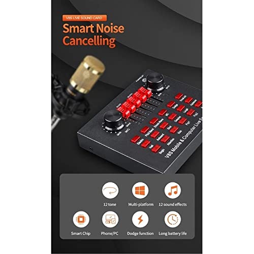 Ficha técnica CVNIMV Tarjeta de Sonido Micrófono Mezclador de Sonido Tarjeta de Sonido Compatible Consola de Mezclas Amplificador - Fernando Cortés Ficha técnica CVNIMV Tarjeta de Sonido Micrófono Mezclador de Sonido Tarjeta de Sonido Compatible Consola de Mezclas Amplificador - Fernando Cortés