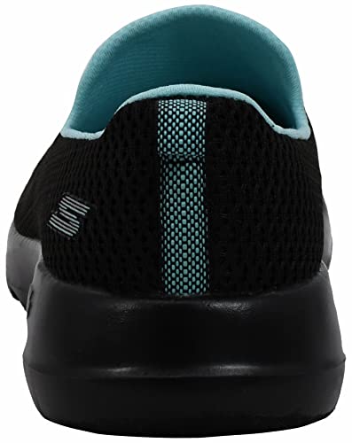 Image of Skechers Women's Go Joy Black /Aqua Walking Shoe 8 M US