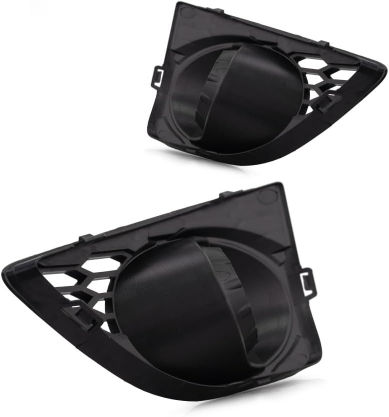 For Ford Fusion 2010 2011 2012 Fog Light Bezel Driver and Passenger Side | Pair | Front | SE/Sport | Replacement For FO1038122, FO1039122 | 615343856650, AE5Z17E811BA, 615343856445, AE5Z17E810BA