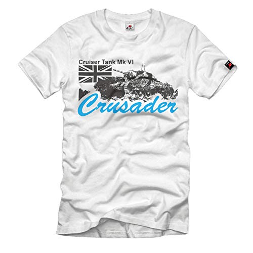 Camiseta de tanque británico Crusader Tank MK VI el regalo ideal para aficionados a la historia