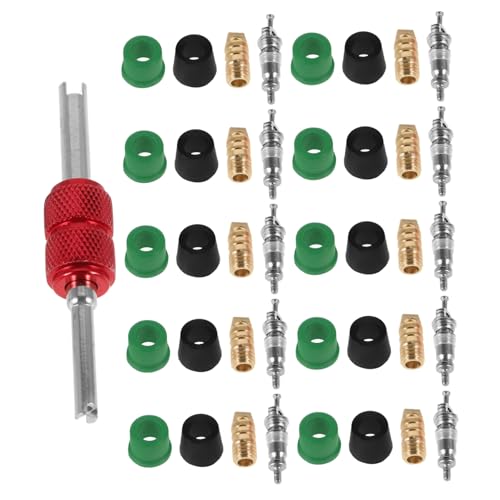 Kit herramienta para extracción de núcleo de válvula Zerodeko 71 pcs
