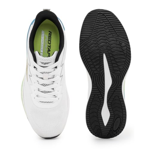 Image of Red Tape Athleisure Sports Shoes for Men in Black | Low-Cut Sports Shoes.