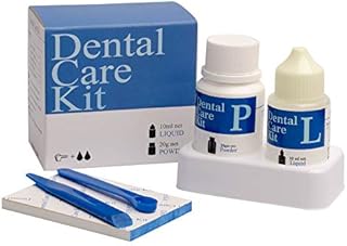 mastermedi Zinc Oxide Eugenol Cement Dental Care Kit Glue For Crowns & Bridges Filling