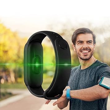 Image of Drumstone M9 Smart Fitness Band with Heart Rate Monitor, Waterproof OLED Display, Bluetooth Activity Tracker, Step Counter, Sleep & Calorie Tracker, Smart Notifications Fitness Watch for Men & Women
