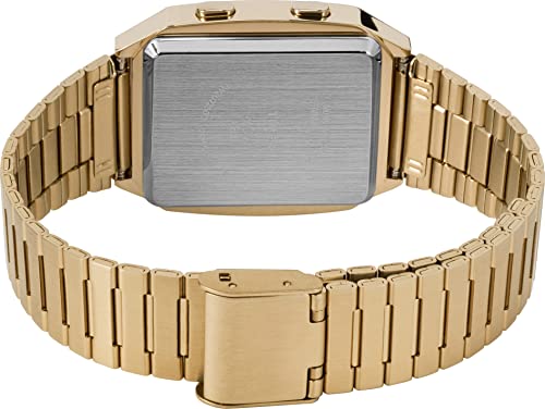 TIMEX Stainless Steel Analog White Dial Men Watch-Tw2U72500, Bandcolor-Gold - Image 4