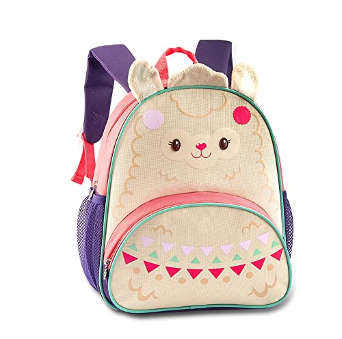 Mochila Infantil Animais Zoo Clio Pets Creche Escolar Bichos Lhama