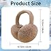 DUOJINSANXI Ear Muffs for Winter Women Men, Faux Fur Earmuffs, Fluffy Ear Warmers, Foldable Ear Warmer Earmuffs
