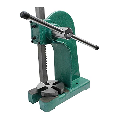 3 Ton Heavy Duty Arbor Press, Cast Iron Punch Press For Riveting Punching Holes #TOP1