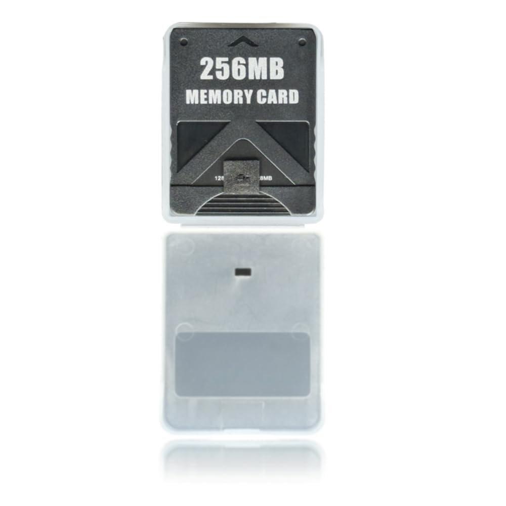 WICAREYO Black 256MB Memory Card for PS2