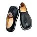 Tabi Shoes for Men Women Split Toe Loafers Platform Alternative Non Slip Breathable Boots Corporate Goth Rave Grunge Cute Kawaii Fashion Trendy Elegant Dressy Pumps Office Business Summer Fall Outdoor (black,8)