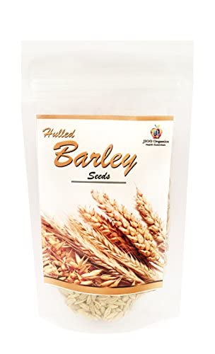 Jioo Organic Raw Barley Grain | Natural And Rich Fiber Jau Seeds | Whole Grain Barley - 100 gm (B09JSZJX8H) Amazon Price History, Amazon Price Tracker