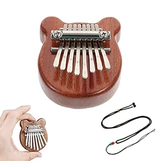 Kalimba Finger Piano 1 Pièce Avec 1 Lanière Noire Kalimba Thumb 8 Touches Mini Thumb Piano Kalimba Thumb Piano Mini… - Les Beatles, Paul McCartney, John Lennon, RIngo Starr, George Harrison