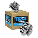 TRQ Front Driver and Passenger Side Wheel Bearing and Hub Assembly Set 2 Piece Compatible with 2005-2009 Land Rover LR3 2010-2016 LR4 2006-2013 Range Rover Sport