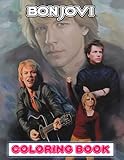 bon jovi cds amazon  Bon Jovi Coloring Book: An Amazing Coloring Book With Lots Of Illustrations For Relaxation And Stress Relief