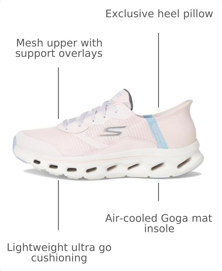Image of Skechers Women's Go Walk Glide Step 2.0 Belah Hands Free Slip-Ins Sneaker
