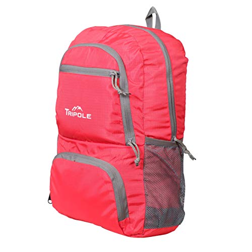 Image of TriPole Foldable Backpack (20 L, Red)
