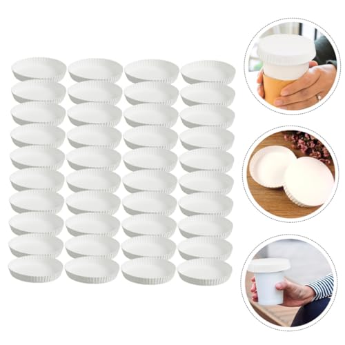 Couvercles en papier blanc pour gobelets de café au bureau et réunion d'équipe - 5