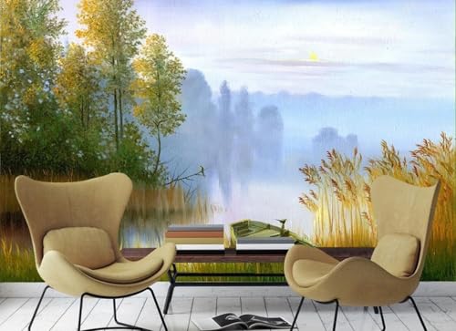 Papier peint paysages 3D pour masquer les défauts des murs - 4