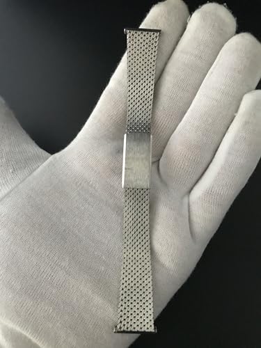 Strap bracelet de relojeria antigua de 18mm para restaurar cronógrafos de época 5