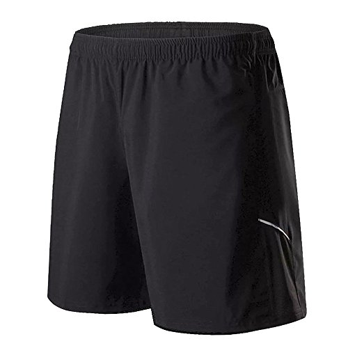 Short de jogging entraînement fitness respirant pour hommes avec poches zippées