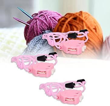 2 Pièces Compteur De Points À Tricoter Manuel Compteur De