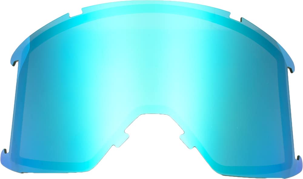 ZERO TECH BASE Compatible Replacement Lens for Smith Squad XL Snow Goggles Sapphire Mirror