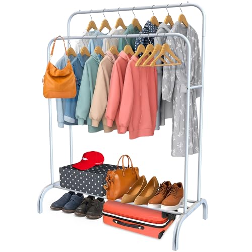 PORTENTUM Perchero burro ropa resistente de acero –...