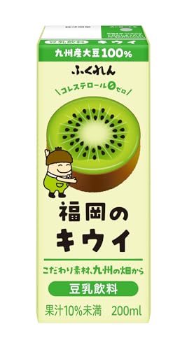 ふくれん 豆乳飲料キウイ 200ml×24本の商品画像（Amazon）