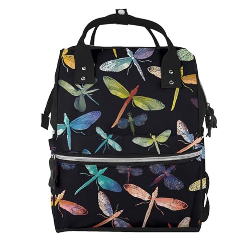Sac à dos à langer grande capacité avec poches ergonomiques