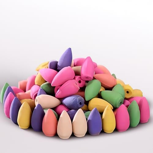 300 Piezas Conos de Incienso de Reflujo Perfumados Natural para...