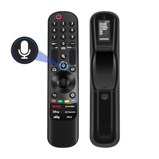 Substituição MR23GA Magic Remote para LG Smart TV G3/B3/C3/QNED80/QNED75/UR9000 Series OLED UHD QNED Mini LED 2023 TV Controle Remoto com Voz, Ponteiro de Roda