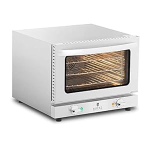 Royal Catering RCCO-2.1 Heißluftofen Edelstahl