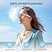 Smart Glasses, AI Bluetooth Glasses for Women/Men with 144 Language Instant Translation & Interpretation, Blue Light Filtering Photochromic Transition Lenses, Touch Control and Voice Control