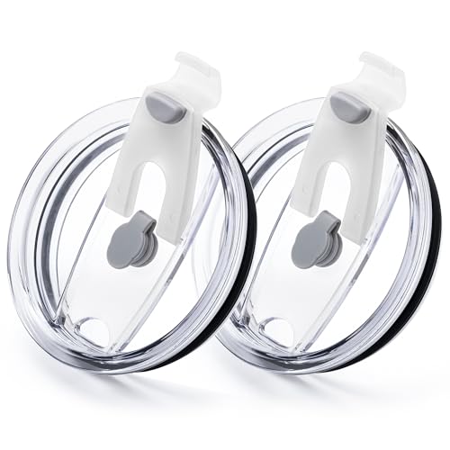 Soledea Ersatzdeckel für Yeti-Becher, 850 ml, 2 Stück, auslaufsichere Deckel, kompatibel mit Yeti 850 ml Becher, D·S, BJPKPK, WETOWETO, ALBOR, Toopify, Mezmut
