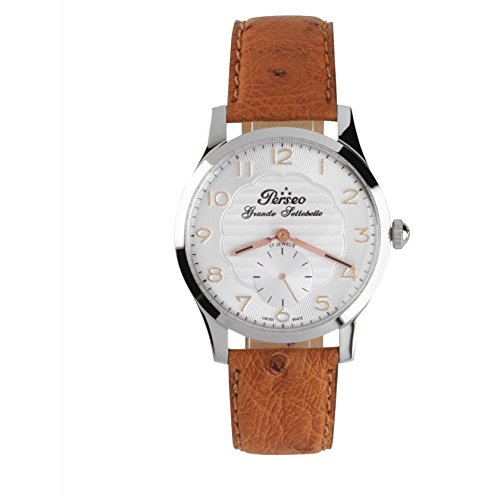 Orologio Uomo Perseo 740334 Grande Settebello Serie Numerata Meccanico Unitas 6376 Swiss Made