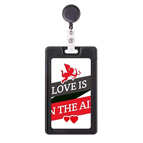 Étui rétractable pour badge de Saint-Valentin pour ne plus perdre sa carte d'accès au bureau