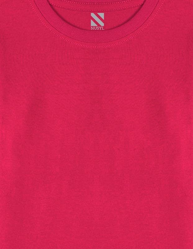 Image of Nusyl Girls Full Sleeves T-Shirt for Kids | Cute Printed Casual Wear | Soft Cotton Blend | Comfortable Regular Fit | 2-16 Years | Multiple Colors