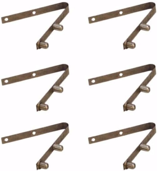 Boat Snap Button Spring Clips EX137 | Dual Button (Set of 6)