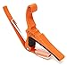 Kyser Quick-Change Guitar Capo for 6-string acoustic guitars, Orange Blaze, KG6OA