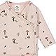 Müsli by Green Cotton Baby - Mädchen Mini Me Botany Cardigan T-Shirt, Nightingale/Bark/Poetry Green, 50 EU
