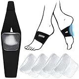 ZAIWOO Wearable Arch Support Inserts for Women & Men – 2 Adjustable Heights, Non-Slip Breathable – Plantar Fasciitis Relief Arch Band for Flat Feet, High Arches