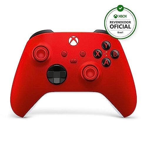 CONTROLE SEM FIO XBOX - PULSE RED