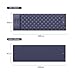 QLASDVUE Car Air Bed Car Inflatable Bed Foldable Travel Camping Converted Trunk Leveling Pad Mattress Sleeping Universal(Navy Blue)