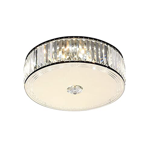 Lustre contemporain pour salon et cuisine design en cristal de verre noir